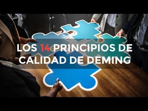 Los 14 Principios De Calidad De Deming YouTube