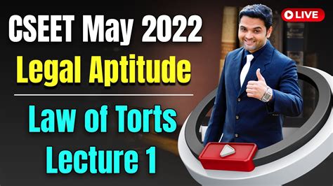 Free Cseet Legal Aptitude Online Classes For May Law Of Torts