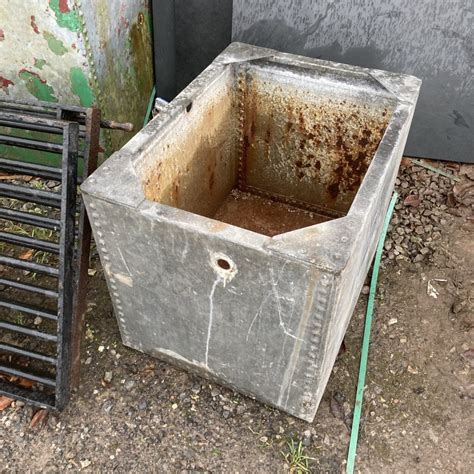 Small Galvanised Tank The Beechfield Reclamation Co