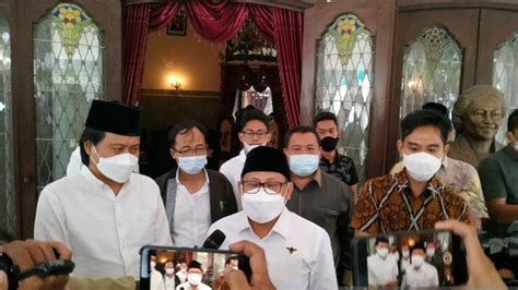 Cak Imin Dukung Gibran Maju Di Pilgub Dki Jakarta Sekaligus Titip Nu