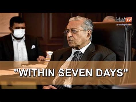 Dr Mahathir Gives Anwar Seven Days To Retract Amassed Wealth Claim