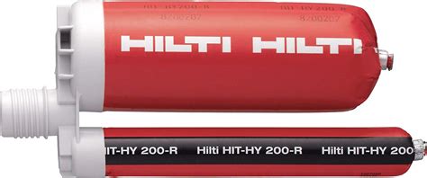 Hilti Injectable Mortar Hit Hy R Ee