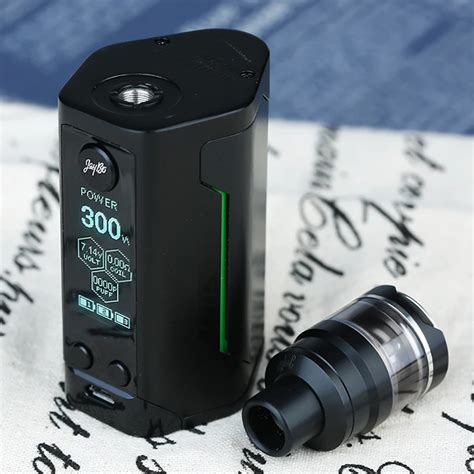 Original WISMEC Reuleaux RX GEN3 Kit 300W With Gnome Tank 2ml Big OLED