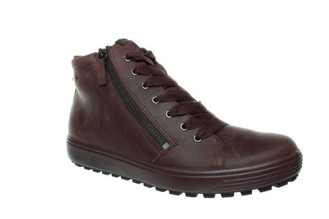 ECCO Womens Gore Tex Wine Oil Nubuck Fashion Boots Size 10 (1259817) | eBay