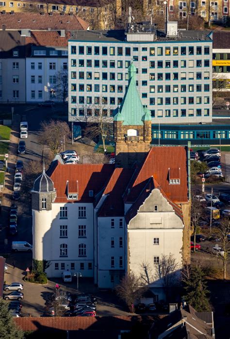 Hattingen Aus Der Vogelperspektive Geb Ude Der Stadtverwaltung