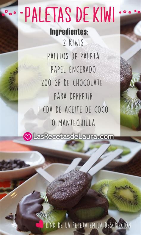 Paletas De Kiwi Un Truco Muy Sencillo Para Refrescarte De Manera