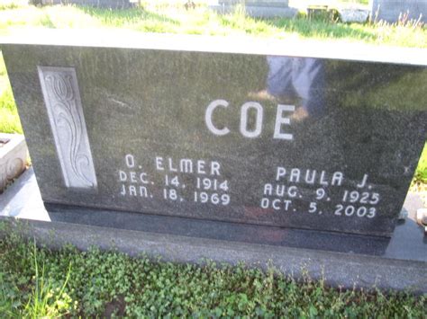 Paula Jean Roether Coe Find A Grave Memorial