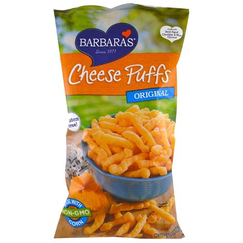 1source Barbaras Bakery Cheese Puffs Original