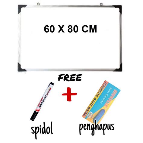 Jual PAPAN TULIS SPIDOL DAN KAPUR WHITEBOARD BLACKBOARD UKURAN