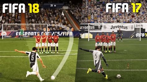 Fifa 18 Vs Fifa 17 Is There Any Difference Graphics Comparison