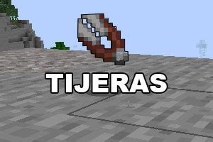 Como Hacer Tijeras En Minecraft Facil