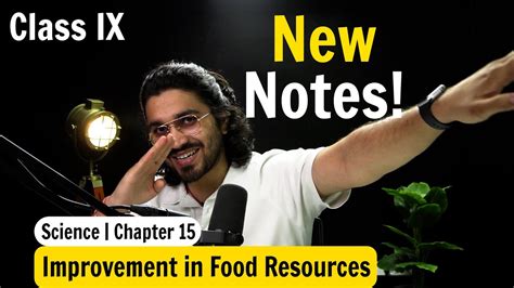 Improvement In Food Resources Complete NCERT NOTES Class 9 Science