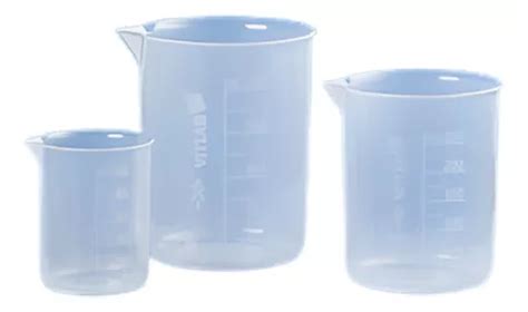 Vaso De Precipitado Beaker Graduado X Ml Pl Stico