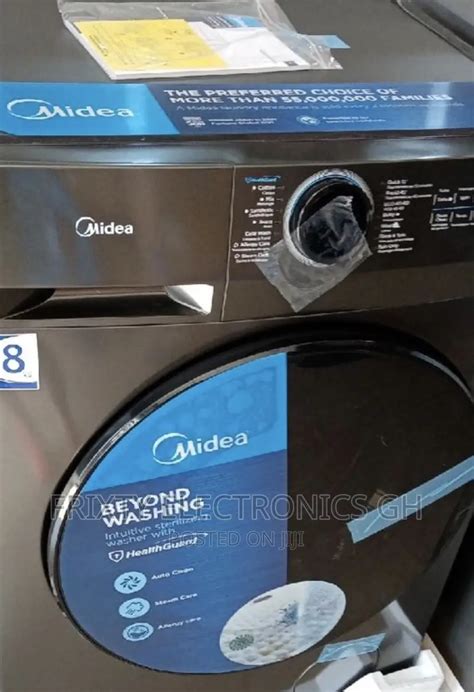 Superb Midea 8kg Washing Machine Front Load Fully Auto In Accra