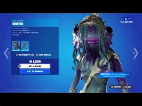 Fortnite Item Shop NEW Bogstick Skin October 13th 2023 YouTube