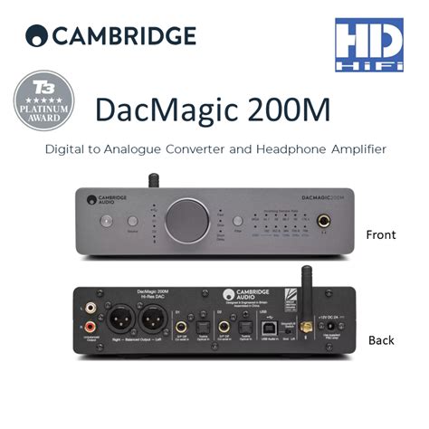 Cambridge Audio DacMagic 200M DAC And Headphone Amplifier Hd Hifi