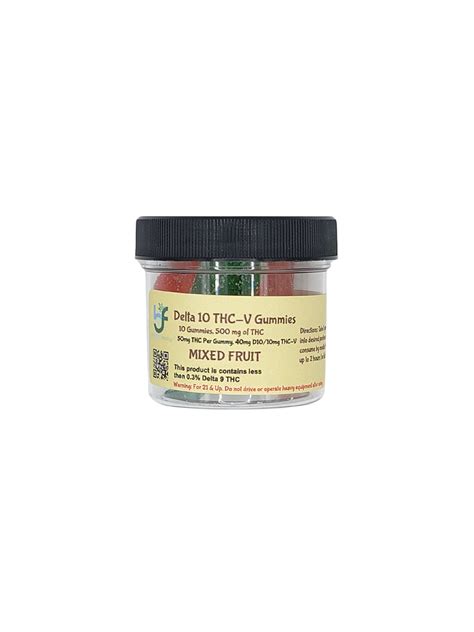 Delta 10 THC / THC-V 50mg – Breathe Freely Cannabis Company