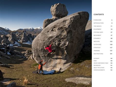 Bouldering Essentials Three Rock Books