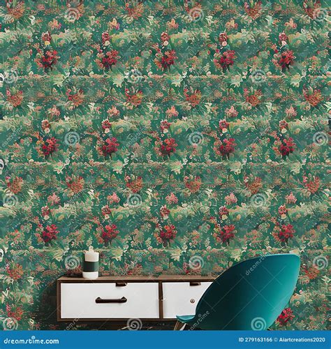994 Retro Floral Wallpaper: A Retro And Vintage-inspired Background