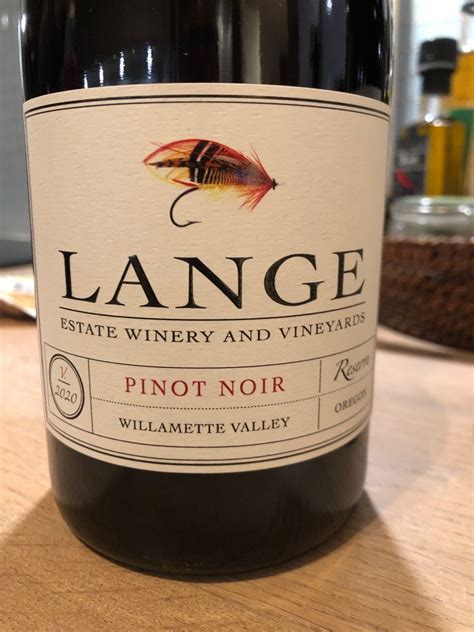 2020 Lange Pinot Noir Classique USA Oregon Willamette Valley