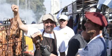 En La Avenida 9 De Julio Eligen Al Mejor Parrillero De Argentina En El