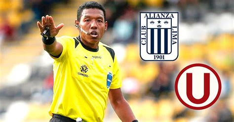 Edwin Ordóñez será el árbitro del Alianza Lima vs Universitario en la