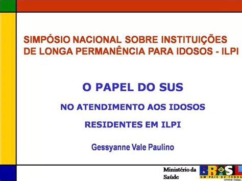 PPT SISTEMA NICO DE SA DE DIMENS ES E ABRANG NCIA PowerPoint