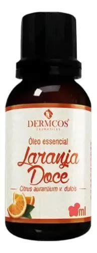 Leo Essencial De Laranja Doce 10ml Dermcos MercadoLivre