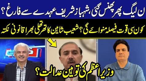 Shoaib Shaheen Big Legal Point About Supreme Courts Verdict I Khabar