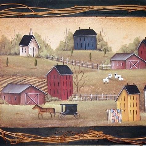 Custom And Hand Painted Primitive Folk Art By Raggedyjan On Etsy