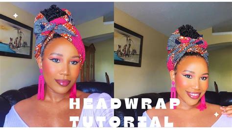 Quick Easy Head Wrap Turban Styles Tutorials YouTube