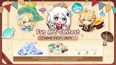 The Genshin Influence Hoyo Fest Fan Artwork Contest Begins Docemas