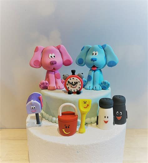 Blues Clues Characters Fondant Cake Topper, 43% OFF