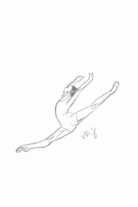 ballet dancer drawing sketch Contemporary dance | 발레