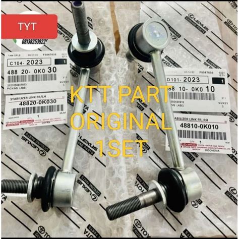 Jual LINK STABILIZER DEPAN TOYOTA HILUX REVO VIGO FORTUNER VRZ TRD VNT