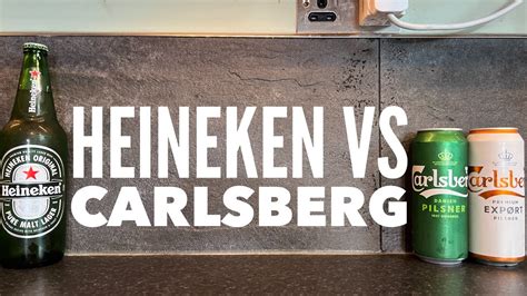 Carlsberg Pilsner Vs Carlsberg Export Pilsner Vs Heineken Pure Malt