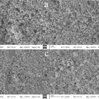 Sem Micrographs Of The Untreated Ti Wire A The Tio Nps B The