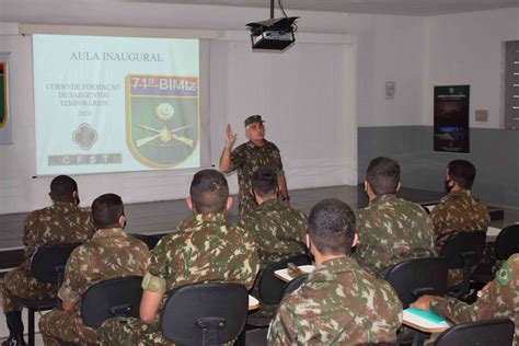 Curso De Forma O De Sargentos Tempor Rios No Batalh O De