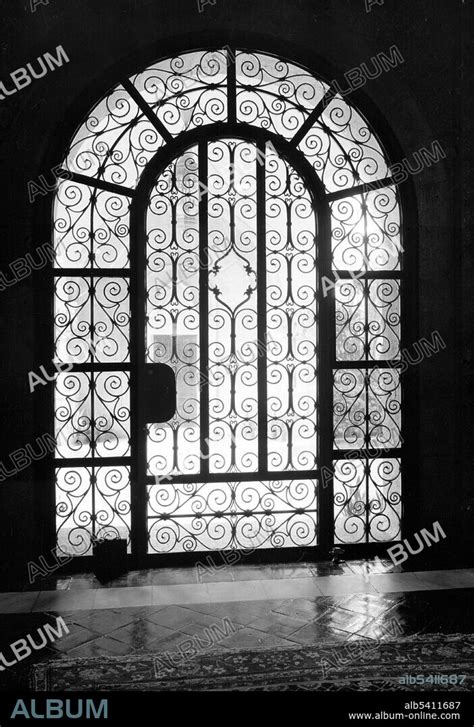 Mar A Lago Wrought Iron Grille Entrance Album Alb