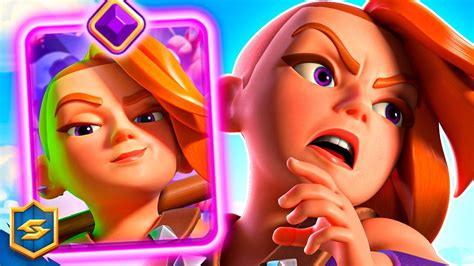 Valquiria Evolucionada Mejores Mazos Clash Royale Youtube