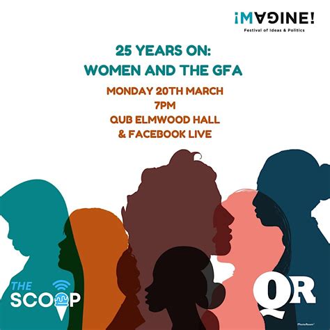 25 Years On Women And The Good Friday Agreement Online Elmwood Hall Qub Belfast Ni