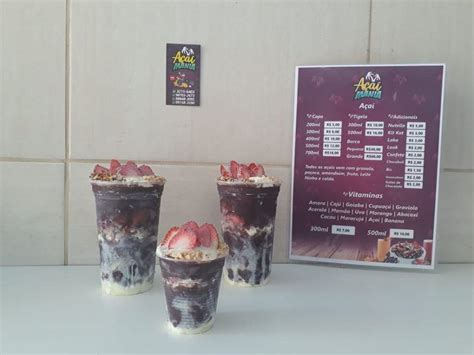 Açaí Mania restaurante Juiz de Fora Avaliações de restaurantes