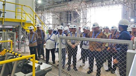 Smelter Freeport Di Gresik Resmi Beroperasi Menko Airlangga Berdampak