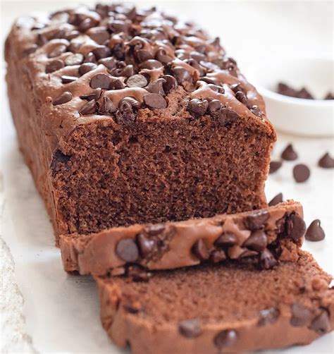 2 Ingredient Chocolate Bread No Eggs Butter Or Oil Kirbies Cravings