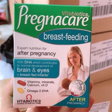 Vitamin tổng hợp Pregnacare Breast feeding Bú Anh Shopee Việt Nam