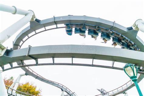 Osaka, Japan - NOV 21 2016 : Roller Coaster in Universal Studios ...