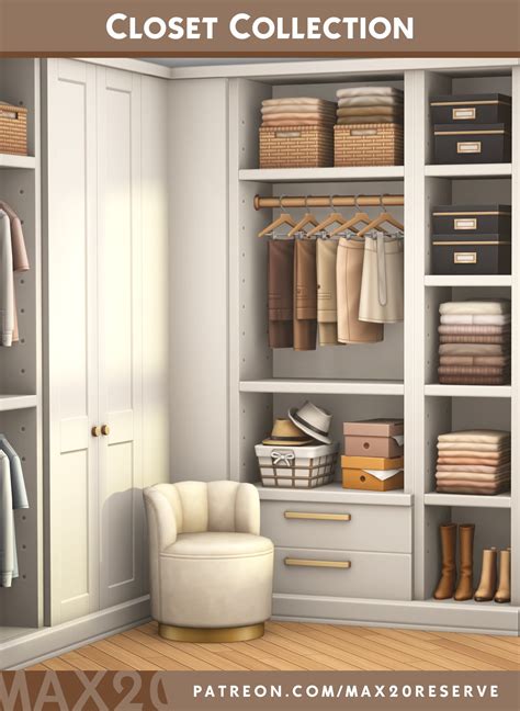 Closet Collection By Max20 Liquid Sims