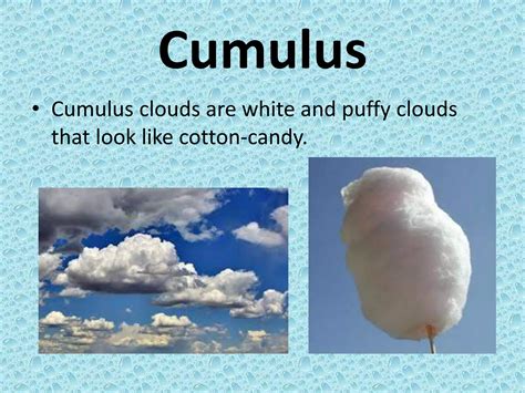 Types Of Clouds Ppt