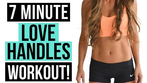 7 Minute Love Handles Workout Youtube