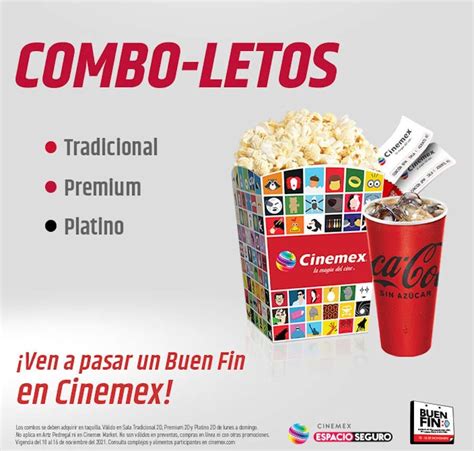 Promociones Cinemex Buen Fin Boletos A Mitad De Precio